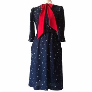 Vintage sears lightning bolt bow red/blue …